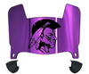 Alcorn State Braves Mini Football Helmet Visor Shield w/ Clips - PICK VISOR & LOGO COLOR