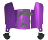 Alcorn State Braves Mini Football Helmet Visor Shield w/ Clips - PICK VISOR & LOGO COLOR