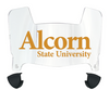Alcorn State Braves Mini Football Helmet Visor Shield w/ Clips - PICK VISOR & LOGO COLOR
