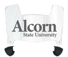 Alcorn State Braves Mini Football Helmet Visor Shield w/ Clips - PICK VISOR & LOGO COLOR