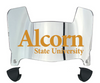 Alcorn State Braves Mini Football Helmet Visor Shield w/ Clips - PICK VISOR & LOGO COLOR