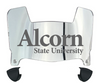 Alcorn State Braves Mini Football Helmet Visor Shield w/ Clips - PICK VISOR & LOGO COLOR