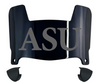 Alcorn State Braves Mini Football Helmet Visor Shield w/ Clips - PICK VISOR & LOGO COLOR