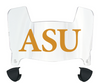 Alcorn State Braves Mini Football Helmet Visor Shield w/ Clips - PICK VISOR & LOGO COLOR