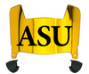 Alcorn State Braves Mini Football Helmet Visor Shield w/ Clips - PICK VISOR & LOGO COLOR