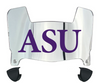Alcorn State Braves Mini Football Helmet Visor Shield w/ Clips - PICK VISOR & LOGO COLOR