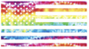 TIE DYE American Flag USA Patriotic Viny Decal - Pick Size