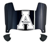 Appalachian State Mountaineers Mini Football Helmet Visor Shield w/ Clips - PICK VISOR & LOGO COLOR