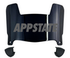 Appalachian State Mountaineers Mini Football Helmet Visor Shield w/ Clips - PICK VISOR & LOGO COLOR