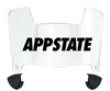 Appalachian State Mountaineers Mini Football Helmet Visor Shield w/ Clips - PICK VISOR & LOGO COLOR