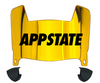 Appalachian State Mountaineers Mini Football Helmet Visor Shield w/ Clips - PICK VISOR & LOGO COLOR