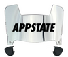 Appalachian State Mountaineers Mini Football Helmet Visor Shield w/ Clips - PICK VISOR & LOGO COLOR
