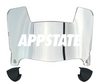 Appalachian State Mountaineers Mini Football Helmet Visor Shield w/ Clips - PICK VISOR & LOGO COLOR