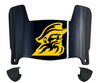 Appalachian State Mountaineers Mini Football Helmet Visor Shield w/ Clips - PICK VISOR & LOGO COLOR