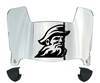Appalachian State Mountaineers Mini Football Helmet Visor Shield w/ Clips - PICK VISOR & LOGO COLOR