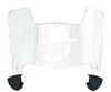 Appalachian State Mountaineers Mini Football Helmet Visor Shield w/ Clips - PICK VISOR & LOGO COLOR