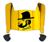 Appalachian State Mountaineers Mini Football Helmet Visor Shield w/ Clips - PICK VISOR & LOGO COLOR