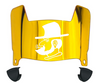 Appalachian State Mountaineers Mini Football Helmet Visor Shield w/ Clips - PICK VISOR & LOGO COLOR