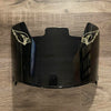 Arizona Cardinals Full Size Football Helmet Visor Shield Black Dark Tint w/ Clips - PICK LOGO COLOR