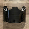 Arizona Cardinals Full Size Football Helmet Visor Shield Black Dark Tint w/ Clips - PICK LOGO COLOR