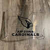 Arizona Cardinals Full Size Football Helmet Visor Shield Clear w/ Clips - PICK LOGO COLOR