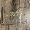 Arizona Cardinals Full Size Football Helmet Visor Shield Clear w/ Clips - PICK LOGO COLOR