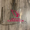Arizona Cardinals Full Size Football Helmet Visor Shield Clear w/ Clips - PICK LOGO COLOR