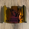 Arizona Cardinals Full Size Football Helmet Visor Shield Red Iridium Mirror w/ Clips - PICK LOGO COLOR
