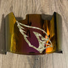 Arizona Cardinals Full Size Football Helmet Visor Shield Red Iridium Mirror w/ Clips - PICK LOGO COLOR