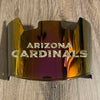 Arizona Cardinals Full Size Football Helmet Visor Shield Red Iridium Mirror w/ Clips - PICK LOGO COLOR