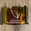 Arizona Cardinals Full Size Football Helmet Visor Shield Red Iridium Mirror w/ Clips - PICK LOGO COLOR