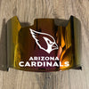 Arizona Cardinals Full Size Football Helmet Visor Shield Red Iridium Mirror w/ Clips - PICK LOGO COLOR
