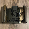 Arizona Cardinals Full Size Football Helmet Visor Shield Silver Chrome Mirror w/ Clips - PICK LOGO COLOR