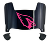 Arizona Cardinals Limited Edition Mini Football Helmet Visor Shield w/ Clips - PICK VISOR & LOGO COLOR