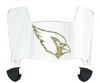 Arizona Cardinals Limited Edition Mini Football Helmet Visor Shield w/ Clips - PICK VISOR & LOGO COLOR