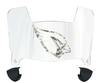 Arizona Cardinals Limited Edition Mini Football Helmet Visor Shield w/ Clips - PICK VISOR & LOGO COLOR