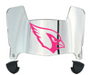 Arizona Cardinals Limited Edition Mini Football Helmet Visor Shield w/ Clips - PICK VISOR & LOGO COLOR