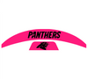 Carolina Panthers MIDI Mid Size SpeedFlex Football Helmet Front & Back Bumper Decal Set - Pick Color