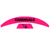 Arizona Cardinals MIDI Mid Size SpeedFlex Football Helmet Front & Back Bumper Decal Set - Pick Color
