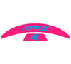 Carolina Panthers MIDI Mid Size SpeedFlex Football Helmet Front & Back Bumper Decal Set - Pick Color