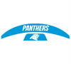 Carolina Panthers MIDI Mid Size SpeedFlex Football Helmet Front & Back Bumper Decal Set - Pick Color
