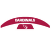 Arizona Cardinals MIDI Mid Size SpeedFlex Football Helmet Front & Back Bumper Decal Set - Pick Color
