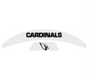 Arizona Cardinals MIDI Mid Size SpeedFlex Football Helmet Front & Back Bumper Decal Set - Pick Color