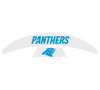 Carolina Panthers MIDI Mid Size SpeedFlex Football Helmet Front & Back Bumper Decal Set - Pick Color