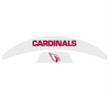 Arizona Cardinals MIDI Mid Size SpeedFlex Football Helmet Front & Back Bumper Decal Set - Pick Color
