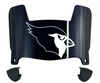 Arizona Cardinals Retro Throwback Mini Football Helmet Visor Shield w/ Clips - PICK VISOR & LOGO COLOR