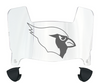 Arizona Cardinals Retro Throwback Mini Football Helmet Visor Shield w/ Clips - PICK VISOR & LOGO COLOR