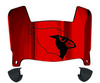 Arizona Cardinals Retro Throwback Mini Football Helmet Visor Shield w/ Clips - PICK VISOR & LOGO COLOR