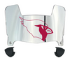 Arizona Cardinals Retro Throwback Mini Football Helmet Visor Shield w/ Clips - PICK VISOR & LOGO COLOR