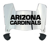 Arizona Cardinals Retro Throwback Mini Football Helmet Visor Shield w/ Clips - PICK VISOR & LOGO COLOR